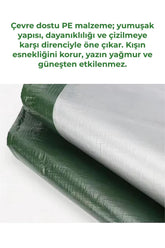 Su Geçirmez Çadır Alt Zemin Brandası 375x300 Kamp Gölgelik Araç Eşya Örtüsü Tente